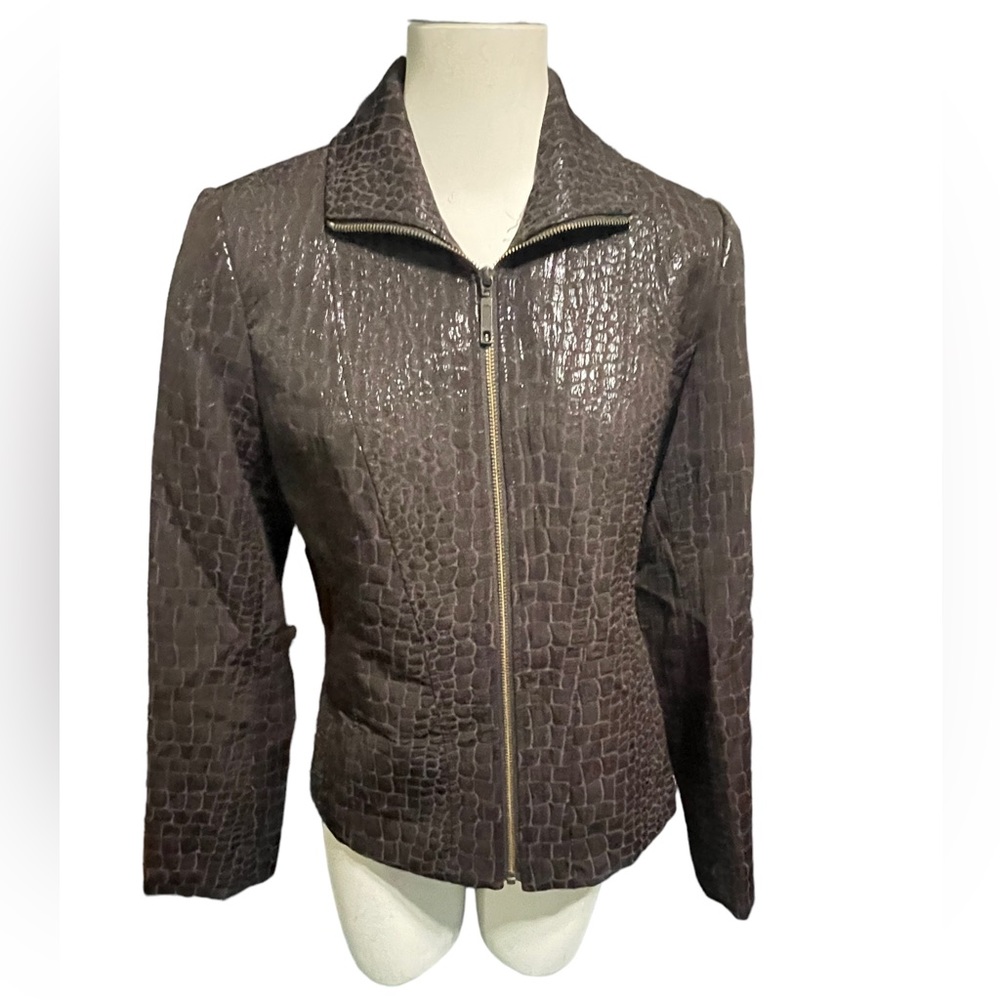 Leslie Stuart full zip Jacket Size 6